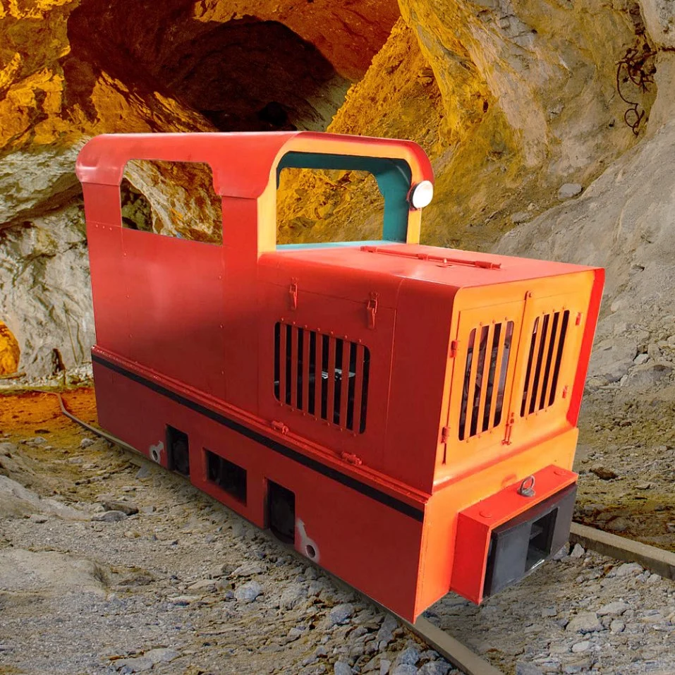 CE Certification Cjy Diesel Railway Battery Underground Mining Shunting Trolley Electric Lead-Acid Batteries Explosion-Proof Narrow Gauge Locomotive