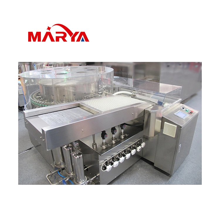 Marya Stable Performance Pharmaceutical Glass Vial Liquid Powder Filling Capping Línea de producción de sellado máquina automática de llenado de viales planta llave en mano