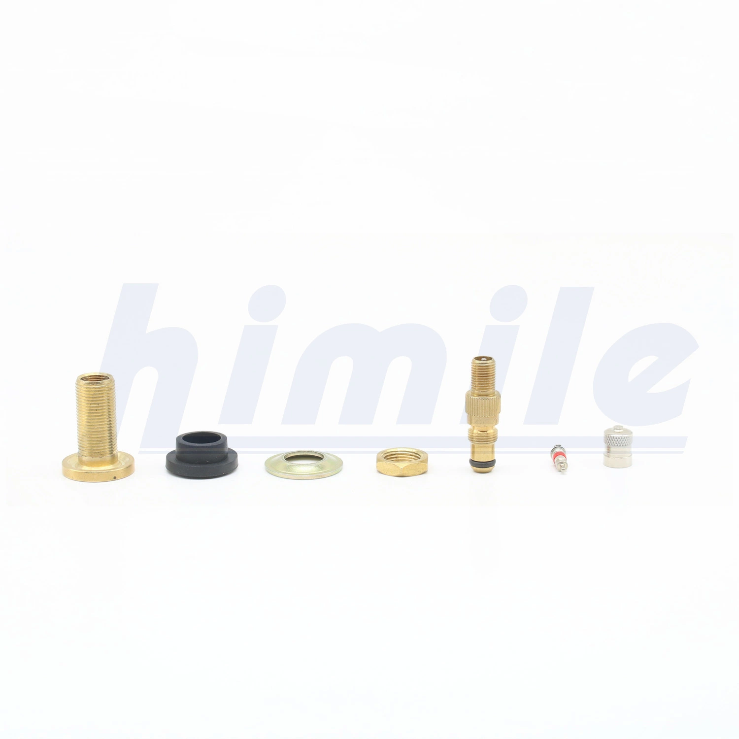 Himile Car Tire Valve Tubeless Clamp-in Tire Valve Tr618A for Farm Machinery Tractors/Graders/Loader Truck Tire Car Tire.