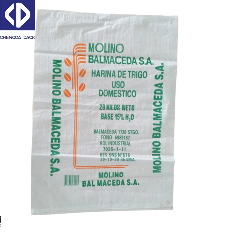 25kg 50kg Transparent Plastic Bag Laminated PP Woven Bag for Chemical Sand