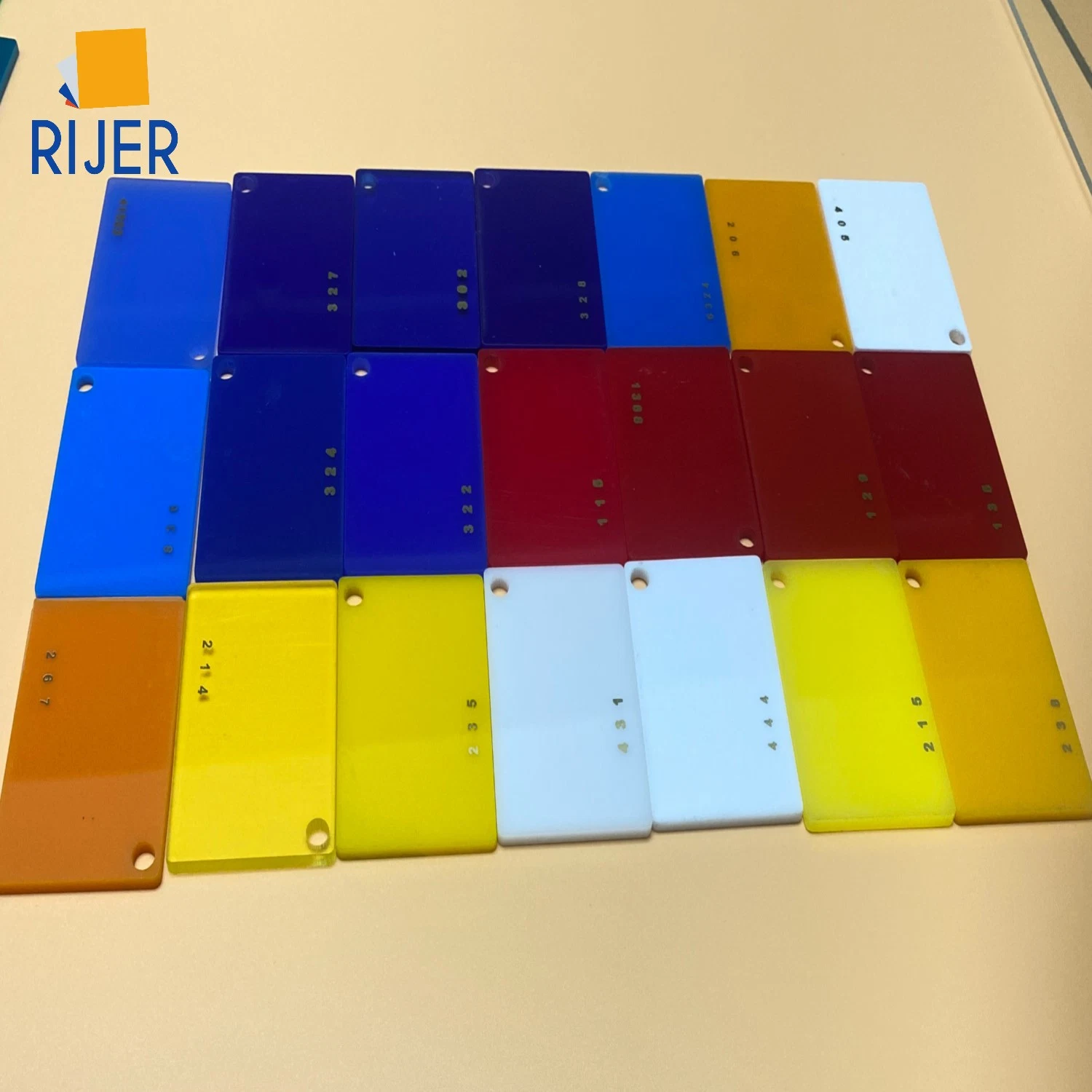 Imported Production Line Acrylic Color Sheets