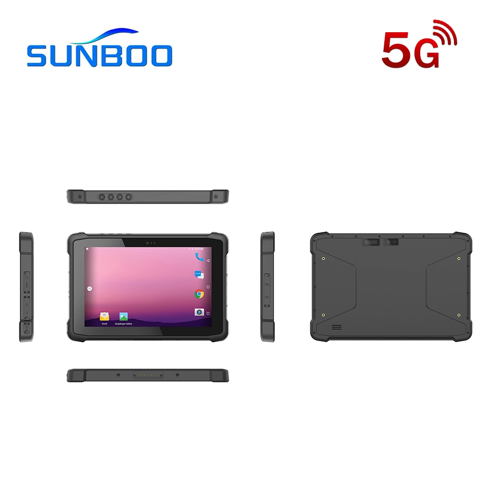 5g de Tablet PC 10.1 pulgadas IPS FHD Equipo tabletas Android 8000mAh industrial resistente IP65 Equipo Tablet PC