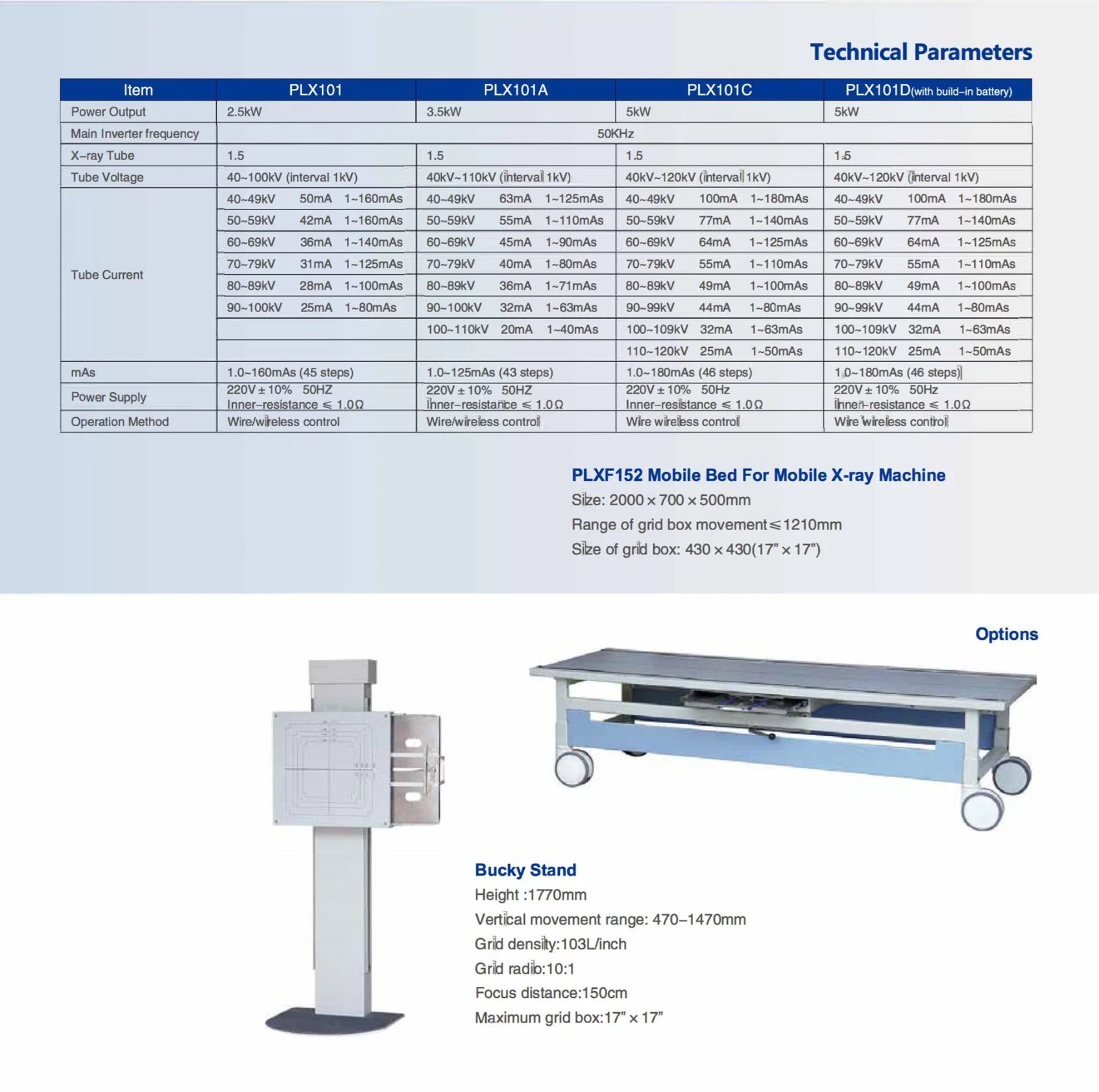 My-D020 3.5 Kw High-Frequency X-ray Equipment