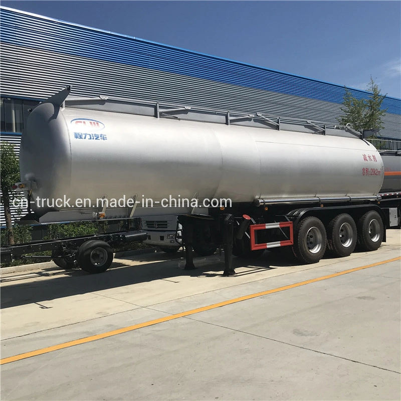 Low Price 20mt 25mt 26mt 27mt 28mt 29mt 30mt Acid Liquid Chemical Trailer Tank with Pump