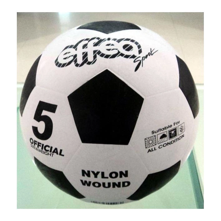 Portable and Roll Rubber Soccer Ball