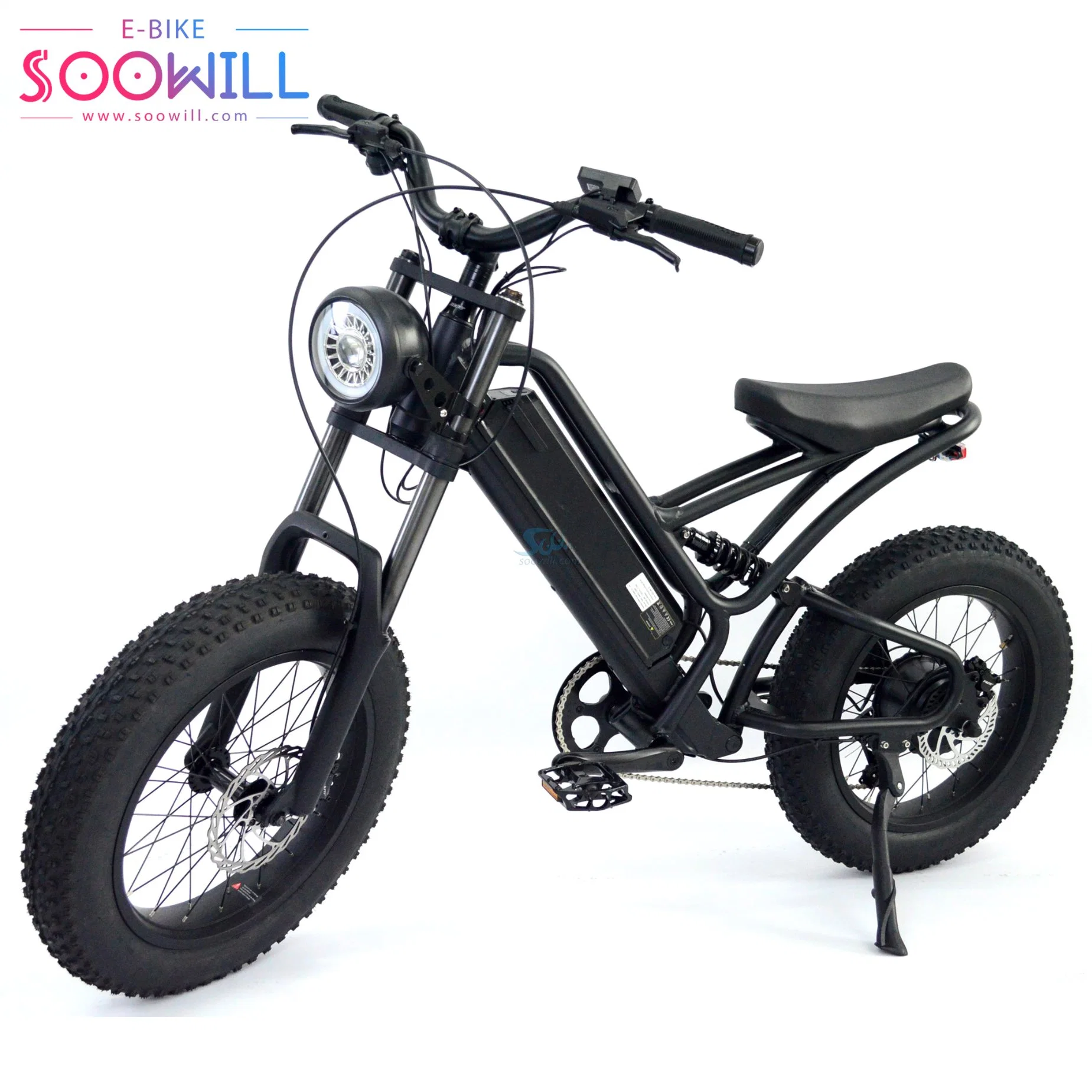 Jardín de niños de padres de cubo electrónico 48V500W Electric Mountain Bike