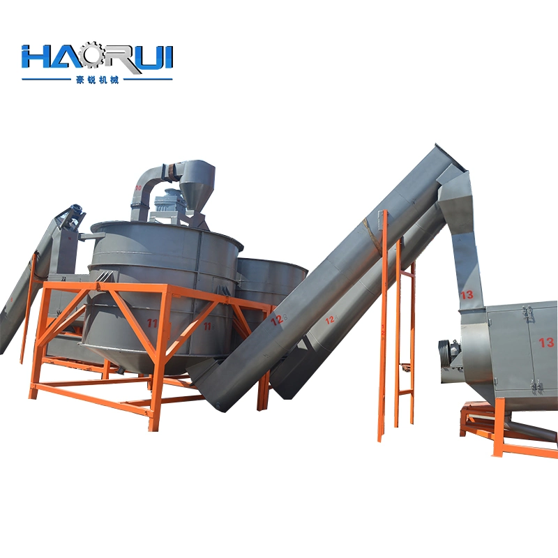 6000kg/H Waste Water Good Grade Pet Bottle Washing Cleaning Plastic Recycling Recycle Machine