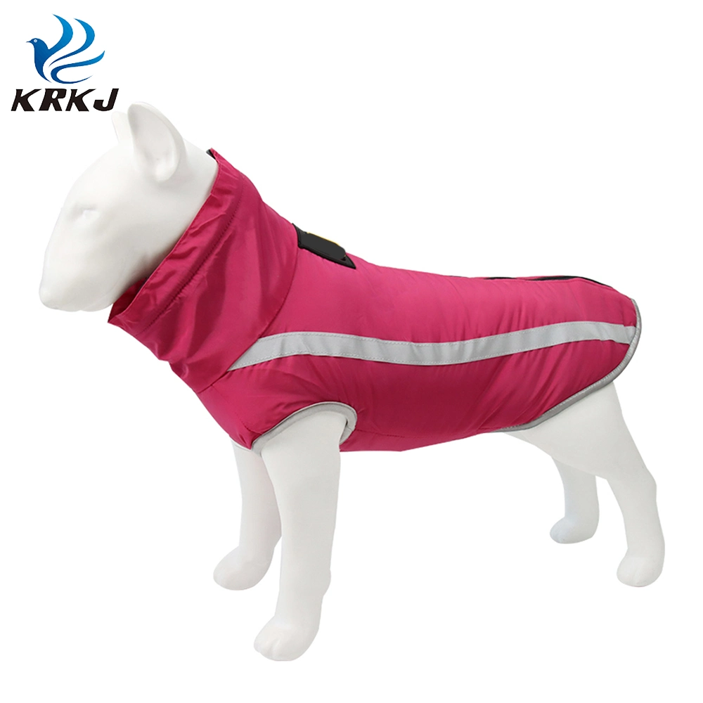 Tc6006 Large Pet Dog Autumn Winter Windproof Warm Vest Jacket Clothing