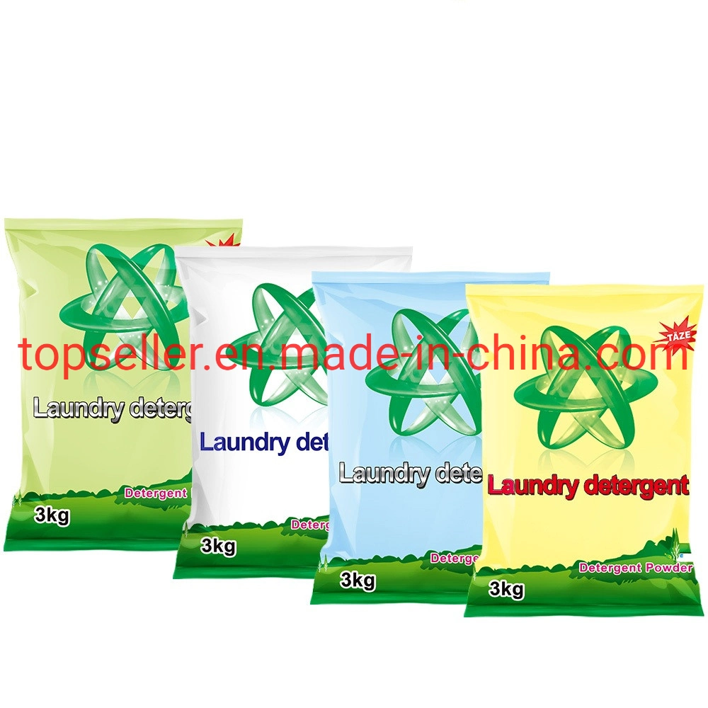 125g Großhandel/Lieferant hoch effektive OEM Waschpulver Waschmittel Waschseife Billig Waschpulver