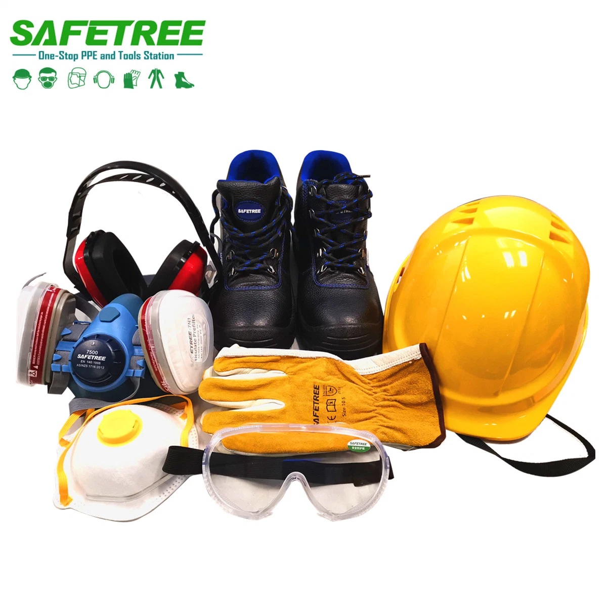 Equipo de protección personal Equipo de seguridad PPE para construcción, minería, electricidad