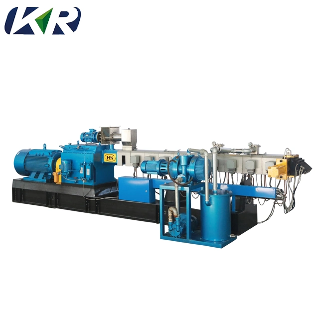 Co-Rotating Parallel Double Plastic Recycling Extruder Machine