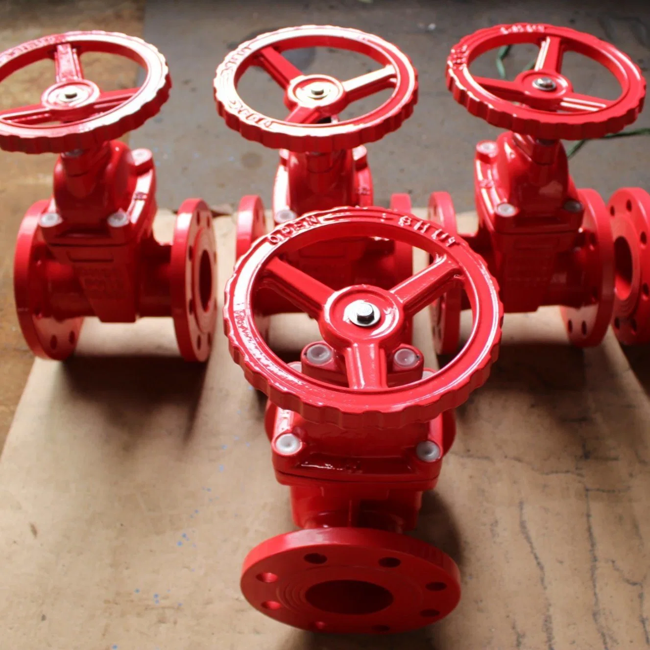 Awwa C509 DIN Non Rising Stem Flanged Resilient Wedge Gate Valve