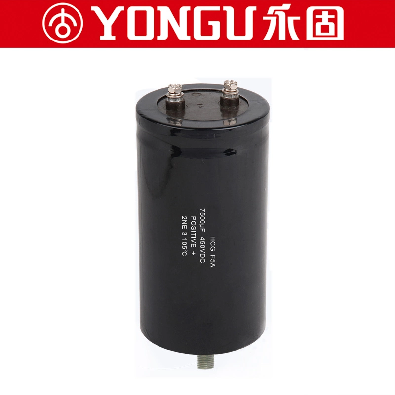 CD13 Series 450V 7500UF Aluminium Eletrolytic Motor Starting Capacitors with Screw