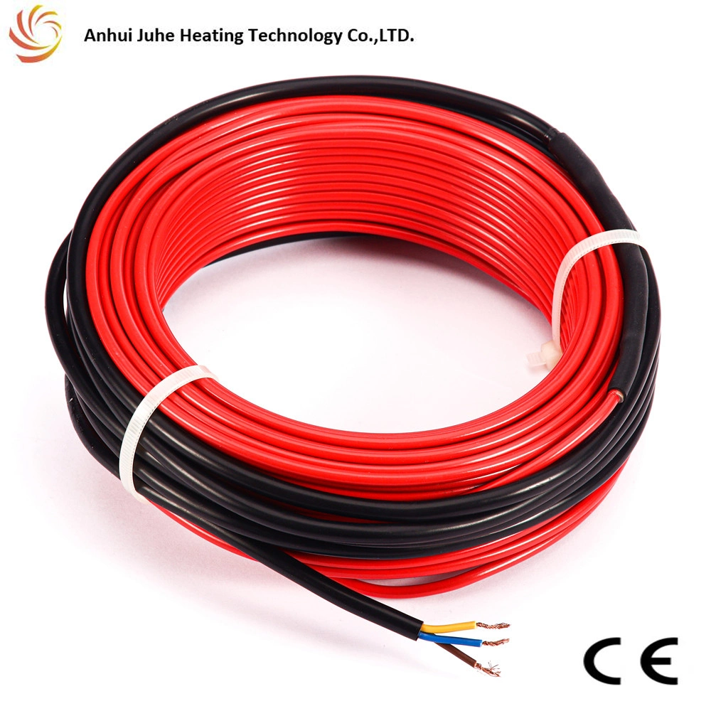 Electric Indoor Twin Conductor Undertile Heating Cable with PVC Protective Jacket From OEM Factory