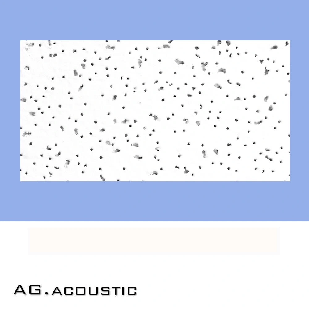 AG. عزل الصوت الفازض في السقف العازل الصوتي لوحة حائط معدنية من الألياف الضوئية