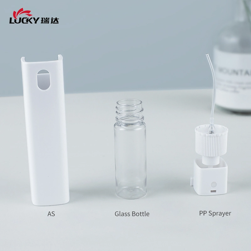 10ml Travel Portable Spray Bottle Mouth Fresh Mist Spray Square Perfume Bottle