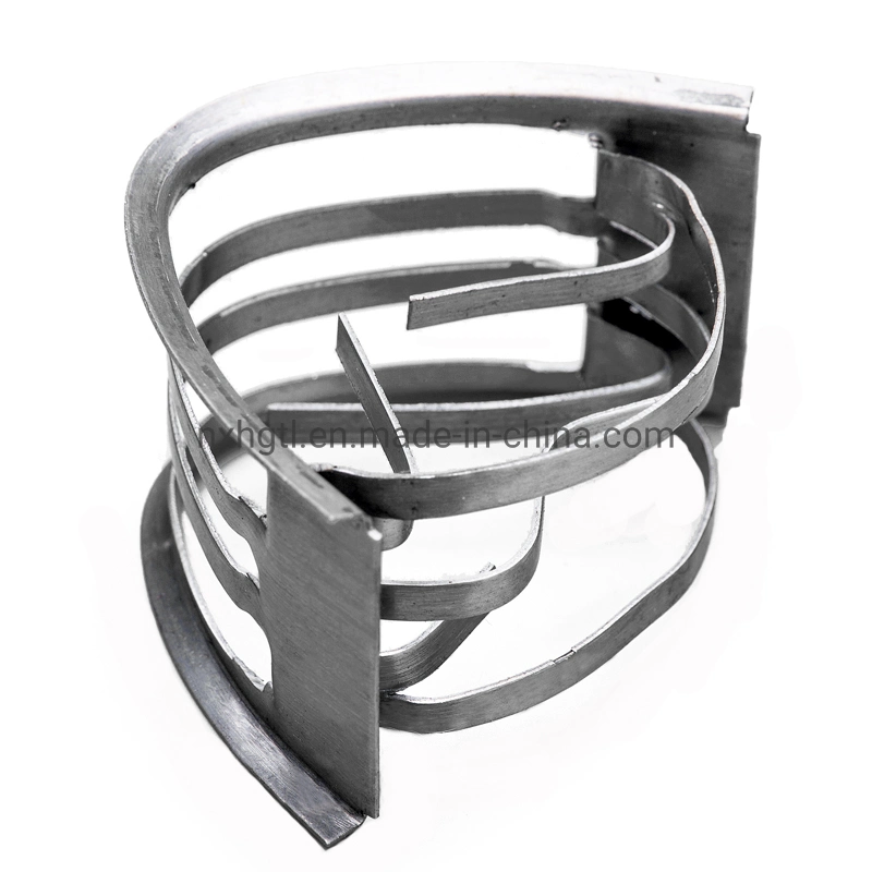 Nanxiang IMTP Metal Saddle Ring SS304 SS316L Metal Intalox Saddles Ring