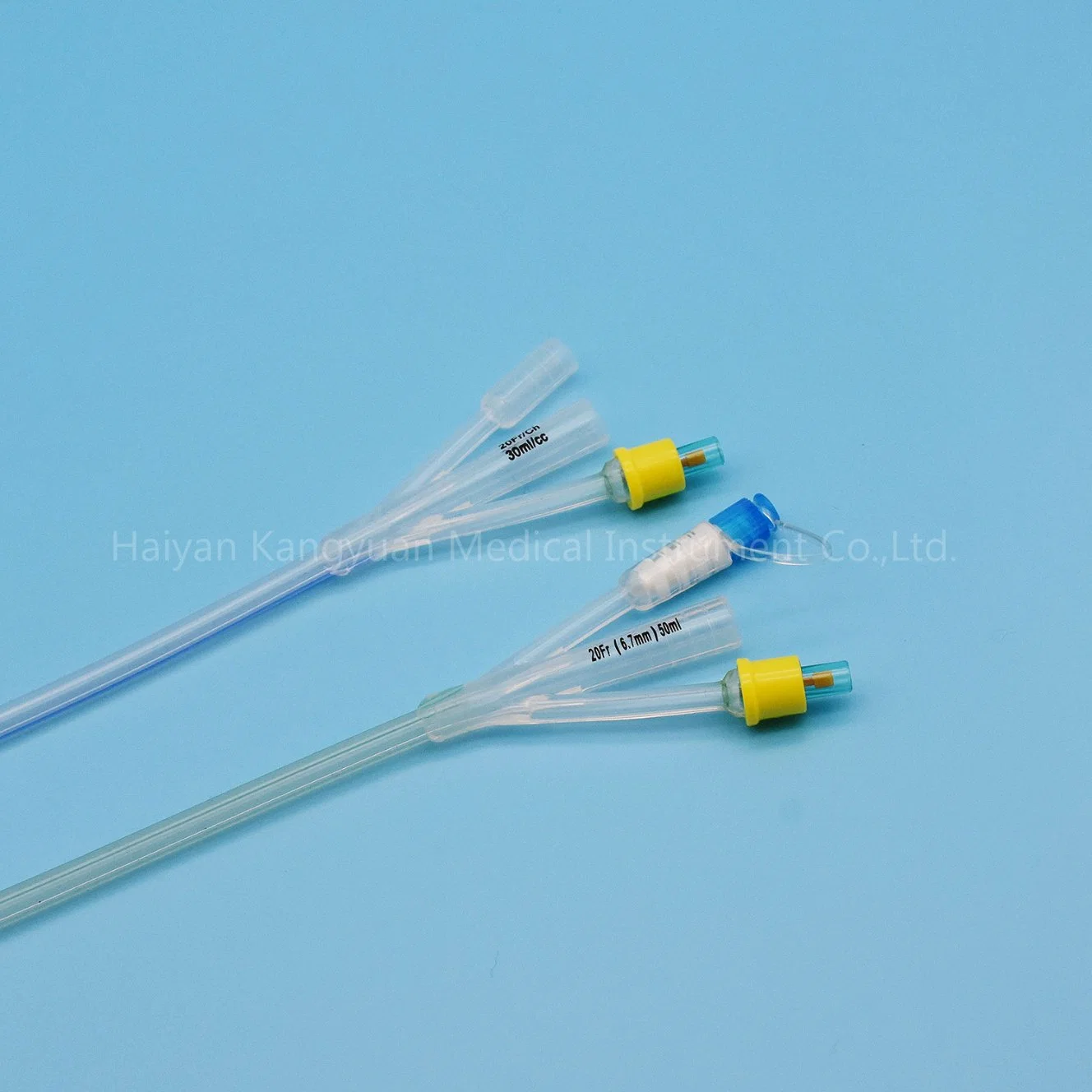 Disposable 3 Way Silicone Foley Catheter Standard Wholesale/Supplier