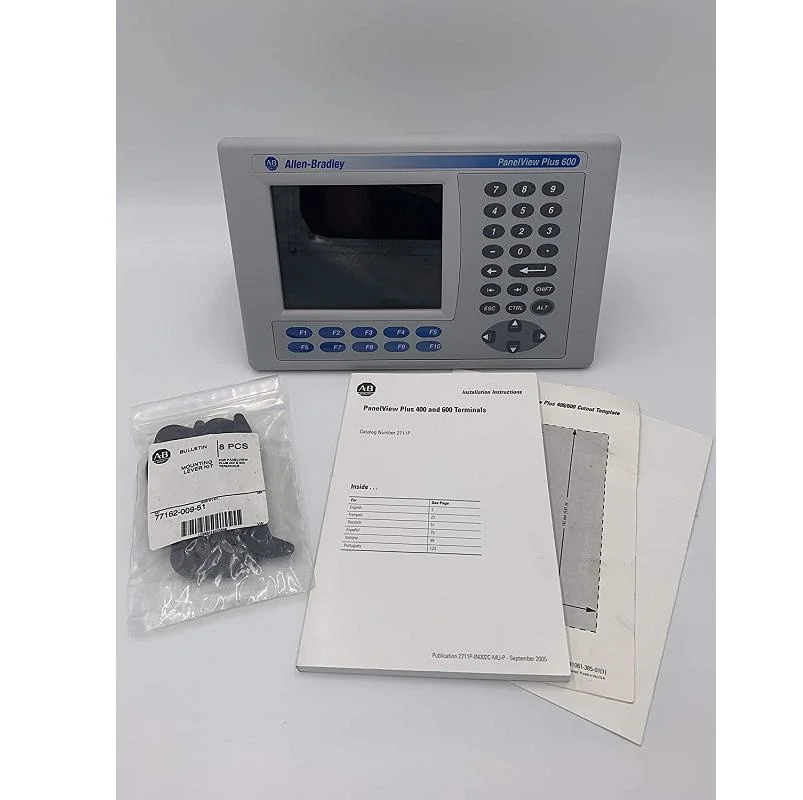 Original-New Allen-Brad-Ley 2711p-K6c20d-Panelview Plus-600 Color-TFT Terminal-5.5-Inch Keypad-Ethernet RS-232 Good-Price in-Stock