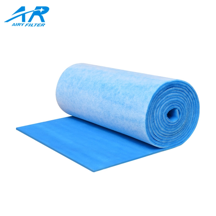 Sufficient Supply Synthetic Fiber Blue and White Paint Stop Filter