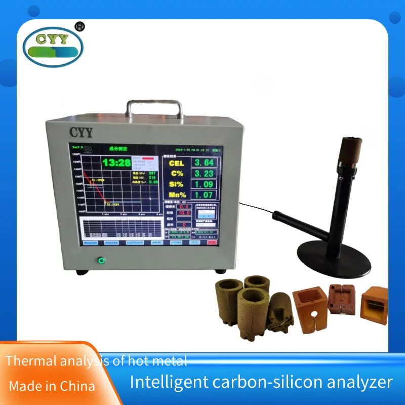 Induction Furnace, Crucible Furnace Liquid Hot Metal Carbon Silicon Element Analyzer