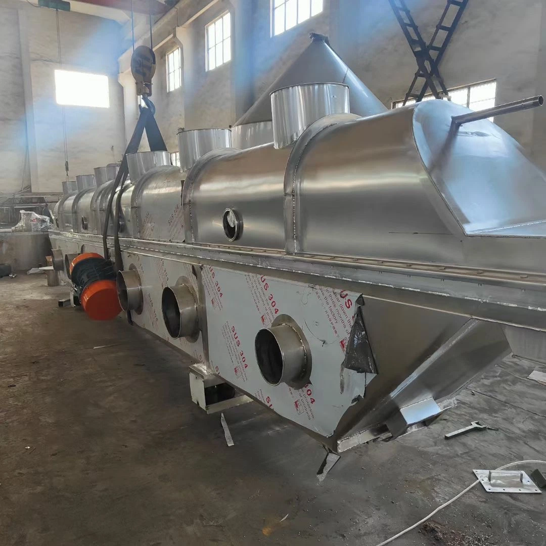 Vibrating Fluid Bed Dryer Industrial Pesticide Farm Chemicals Drying Equipment Salt Dryer Machine Price