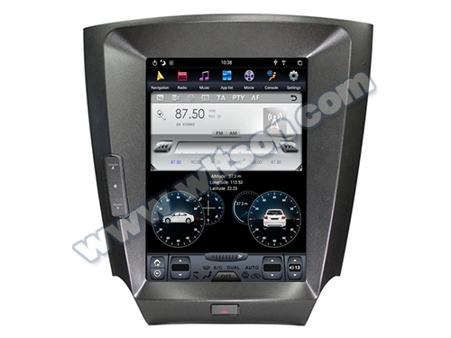 Version Witson Android 9.0 Tesla autoradio pour Lexus IS200 est250 Est300 Est350 2006-2012 avec le GPS système multimédia