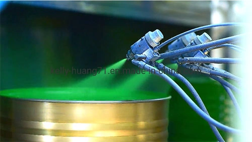 Steel Drum Painting Booth Machine, Spraying System for Manufacturing Steel Barrels