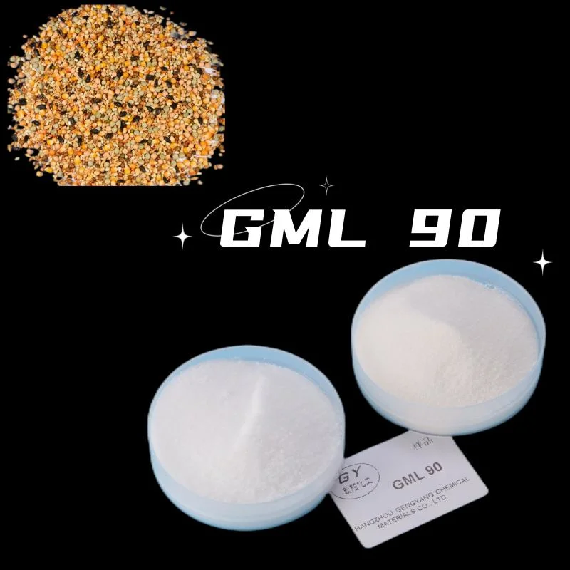 Emulsionante alimentación glicerol Monolaurate destilada (GML-90)