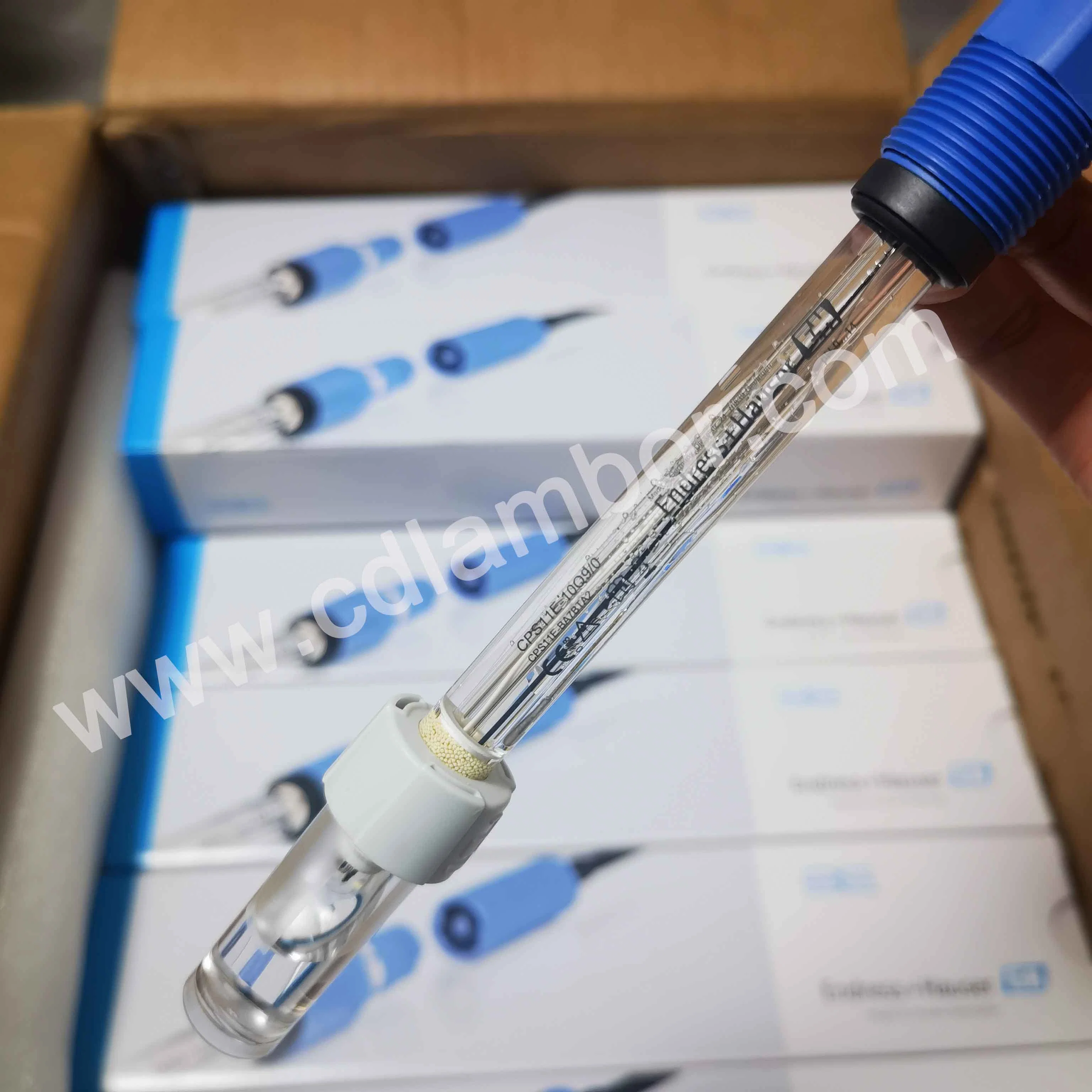 Original Ex-Stocks Endress Hauser E+H Cps11e Digital pH Sensor pH Meter Cps11d Glass pH Probe Transducer Transmitter Electrode Sensor for Liquid Analyzer