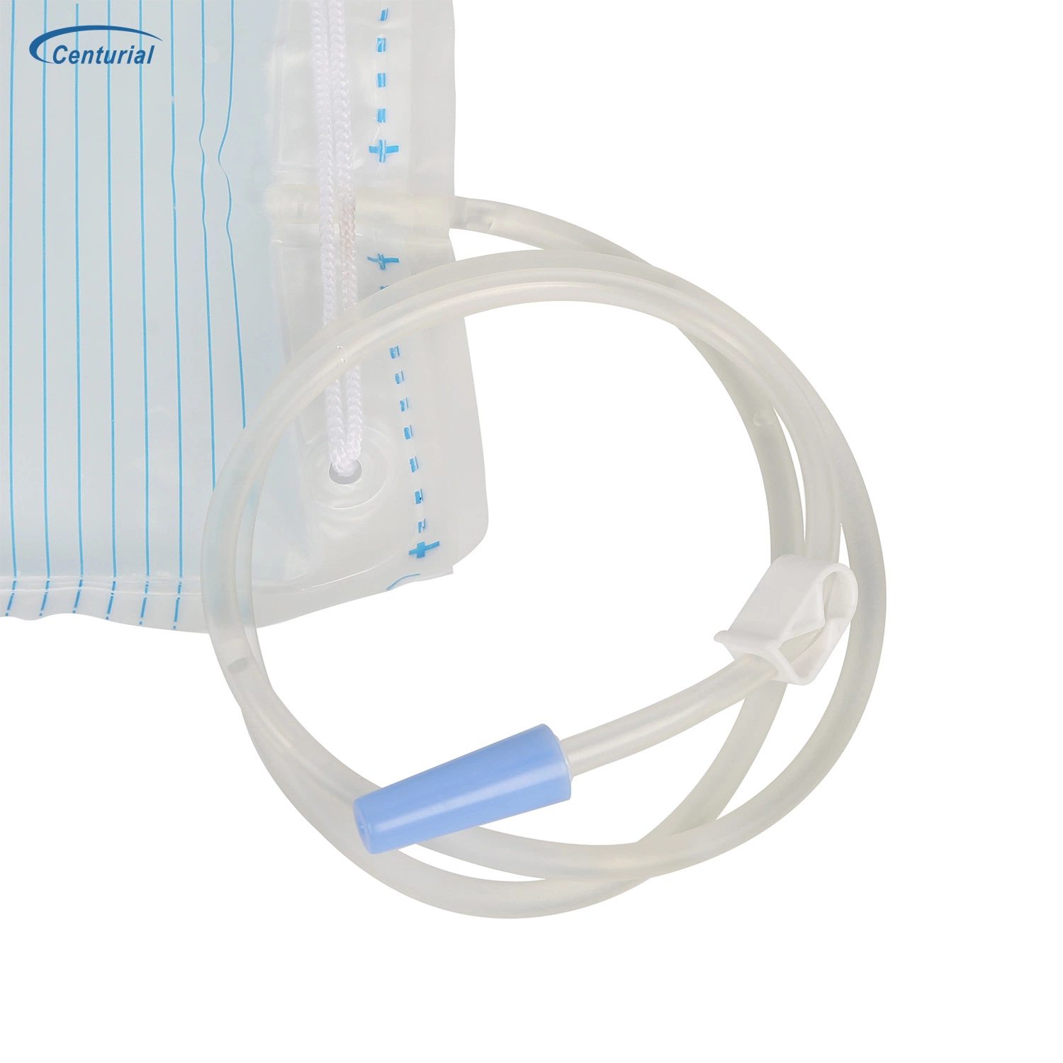 Hot Sale Medical Wholesale/Supplier Sterilize Urine Disposable Bag with Cross Valve for Single Use