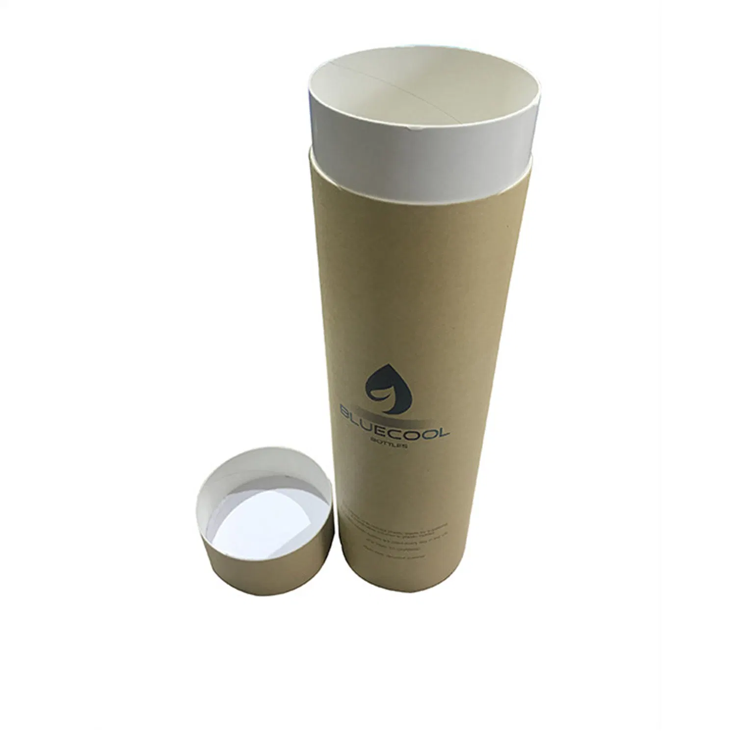 Wholesale/Supplier High quality/High cost performance  New Design Food Leafs Flowers Paper Tube with Flat Edge Lid Style Cylinder Cardboard Packaging Paper Perfume Boxes