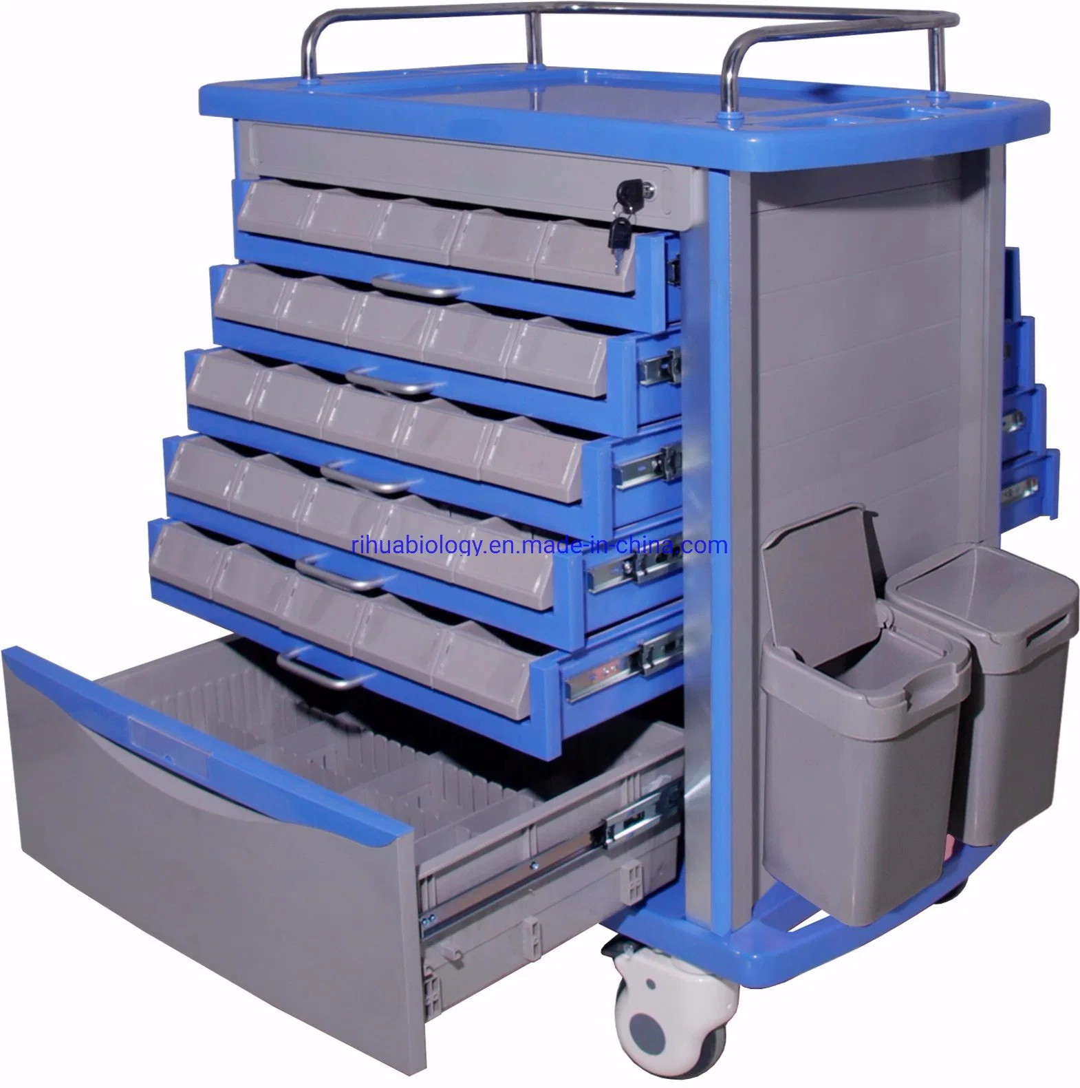 Hospital Drug Delivery Vehicle Used Medication Carts