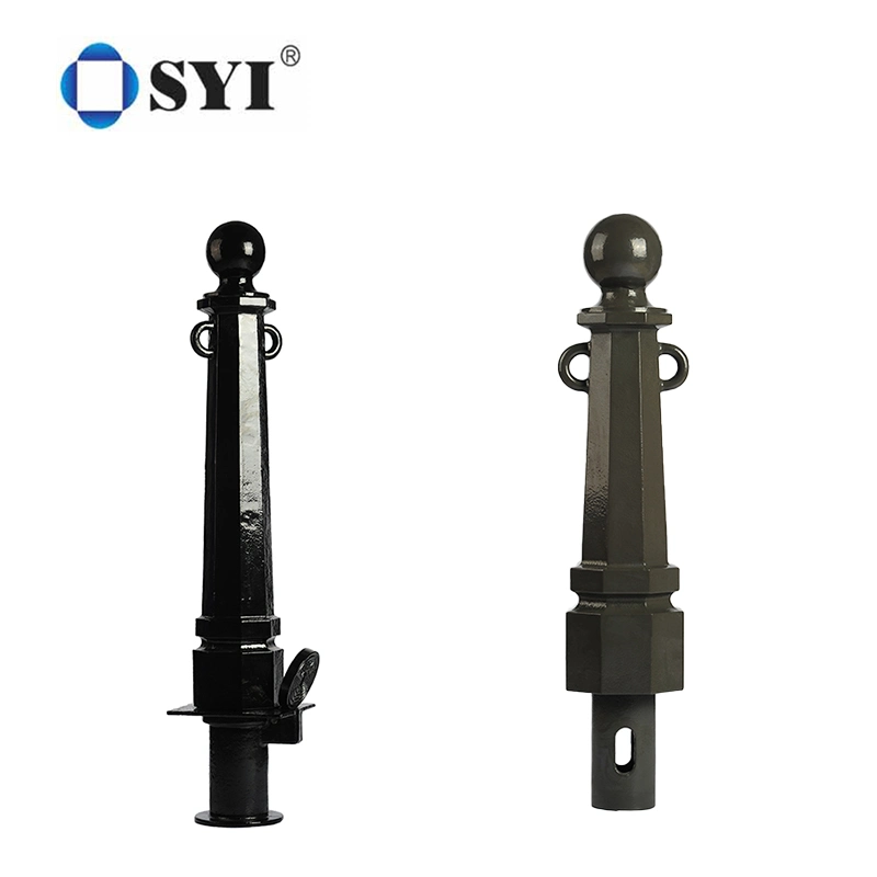 Syi Road Safety Cast Iron Traffic Street Barrier Bollard