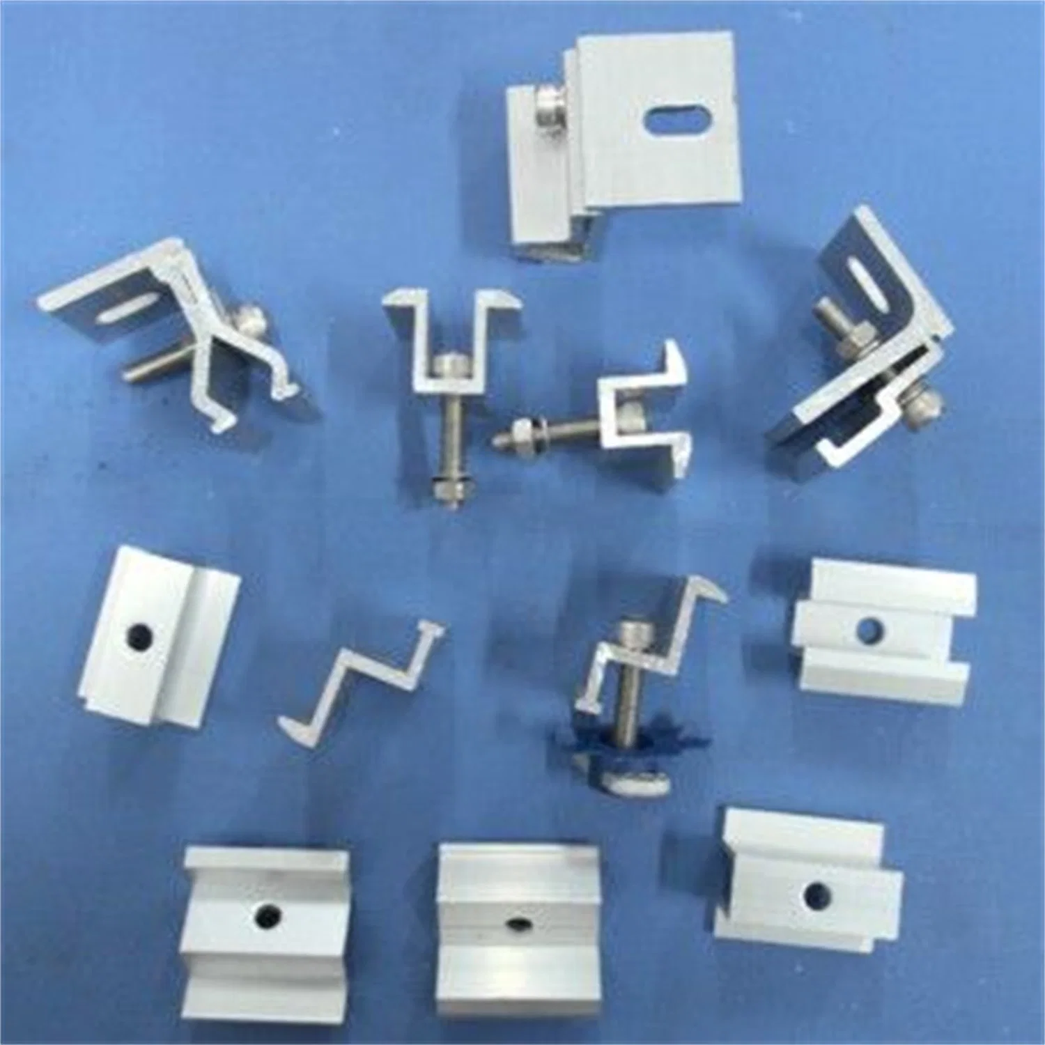 Zn Al Mg Coated Accessories Mounting Brackets Solar Panel Support Bracket Photovoltaic Project Solar Panel System