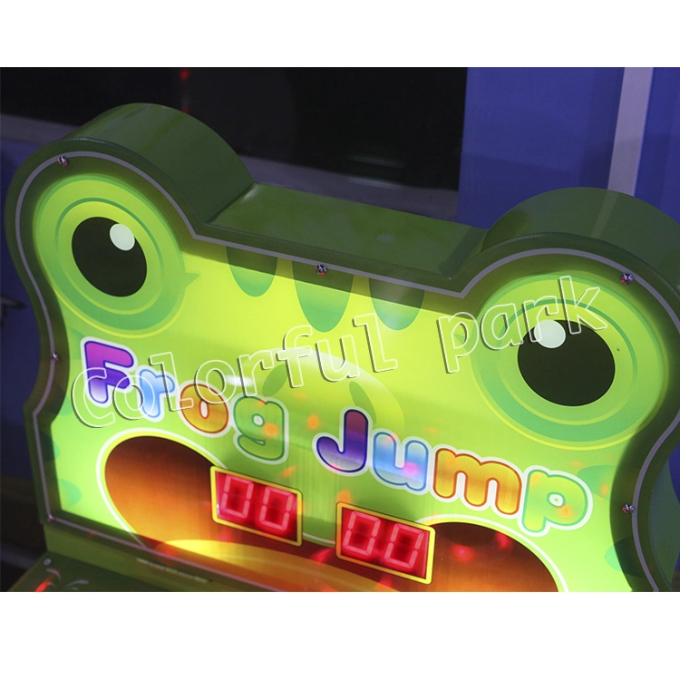 Colorful Park Hitting Game Machine Coin Operated Arcade Game Hitting Frog