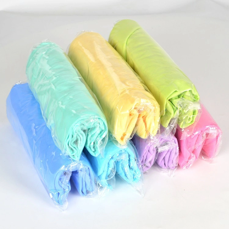 Multi-Purpose Colorful Large Size Thickness Cleaning Wash PVA Synthetic Chamois Towel for Car Auto Pets Kitchen Home in Tube