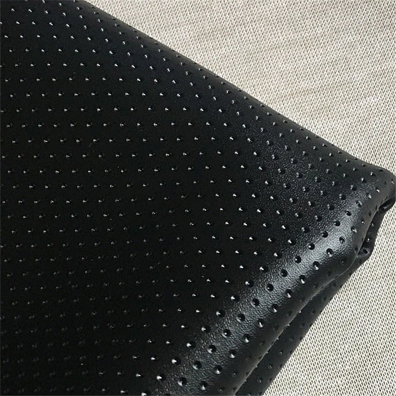 Double Sides Elastic Faux Fabric PVC/PU Synthetic Leather for Car Auto Interior Saddle Motor Bicycle