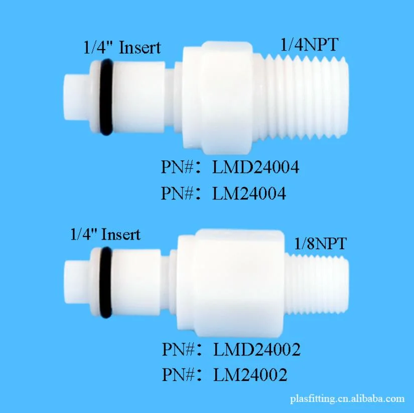 Acetal 1/8 1/4 NPT наружную резьбу в линии соединения патрубке пеносмесительной головки органа воздух быстро отсоединить резьбовые соединения для пива линии