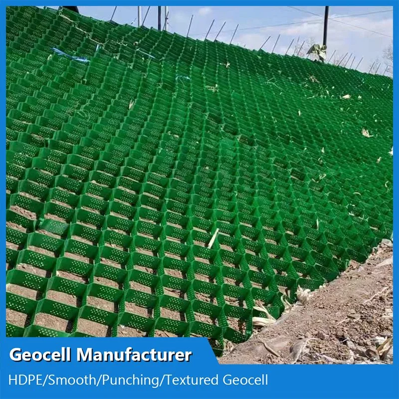 الشركة المصنعة الصين Geocell الشركة المصنعة HDPE/PP/PCA/ناعم/خرم/مثني/محبب/عسل/Geoweb/Gravel Grid/Gravel Stabiler Geocell المصنِّعة