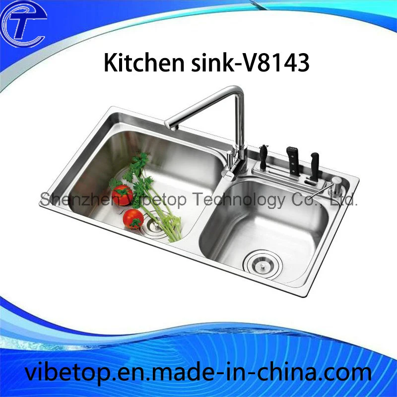 Export Style Stainless Steel Kitchen Sink