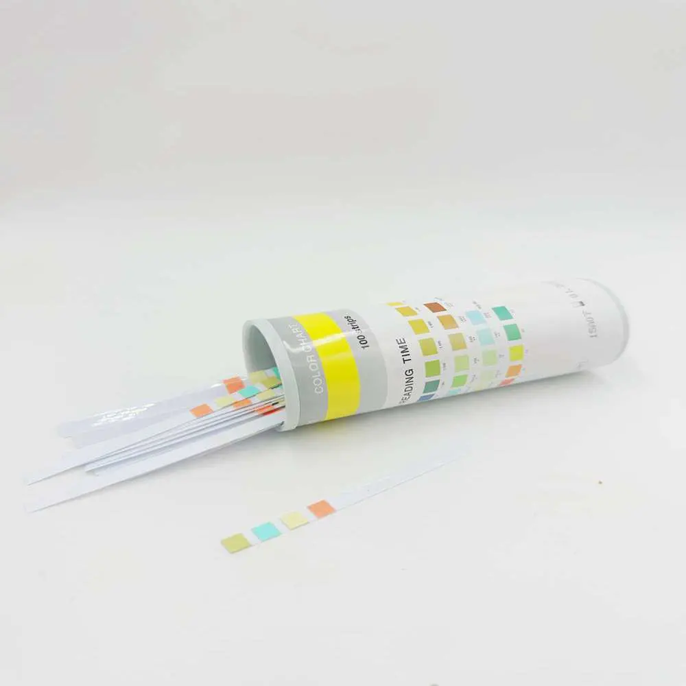 urine protein and glucose testing dig stick proteinuria test strips