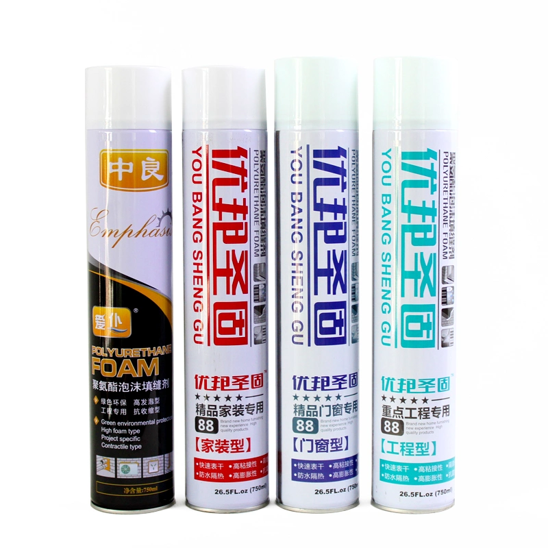 Support Customer Brand PU Foam Sealant with Grade a Quality