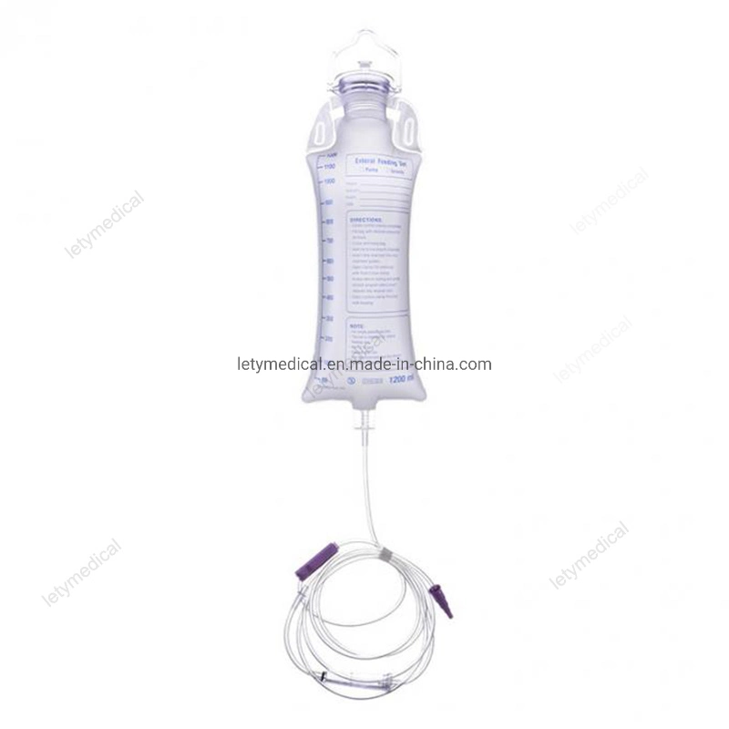 Transparent 500ml 1500ml Nutrition Gravity Enteral Feeding