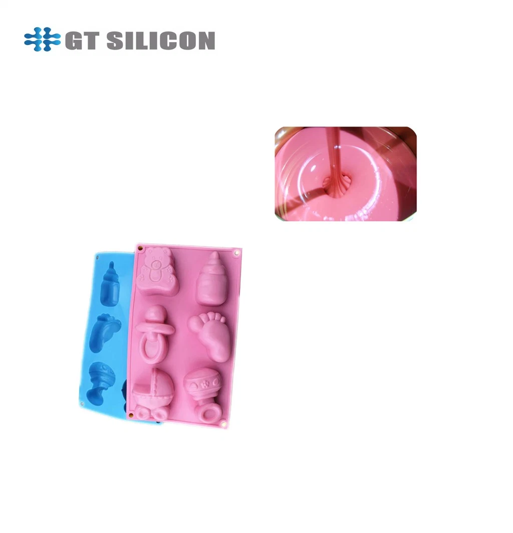 High Temperature Resistant RTV2 Silicone Rubber for Making Metal Mold