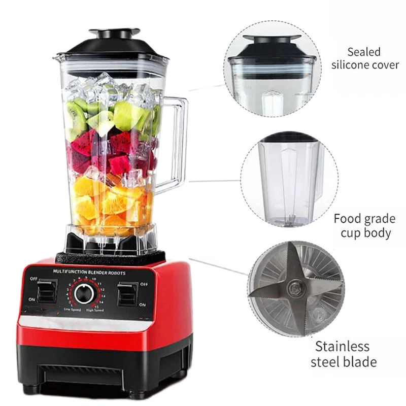 Mini Mixer Bottle Electric Portable Large Capacity Commercial with Mixer Grinder Heavy Duty Machine Portable Ice Smoothie Electric Juicer Mini Portable Blender