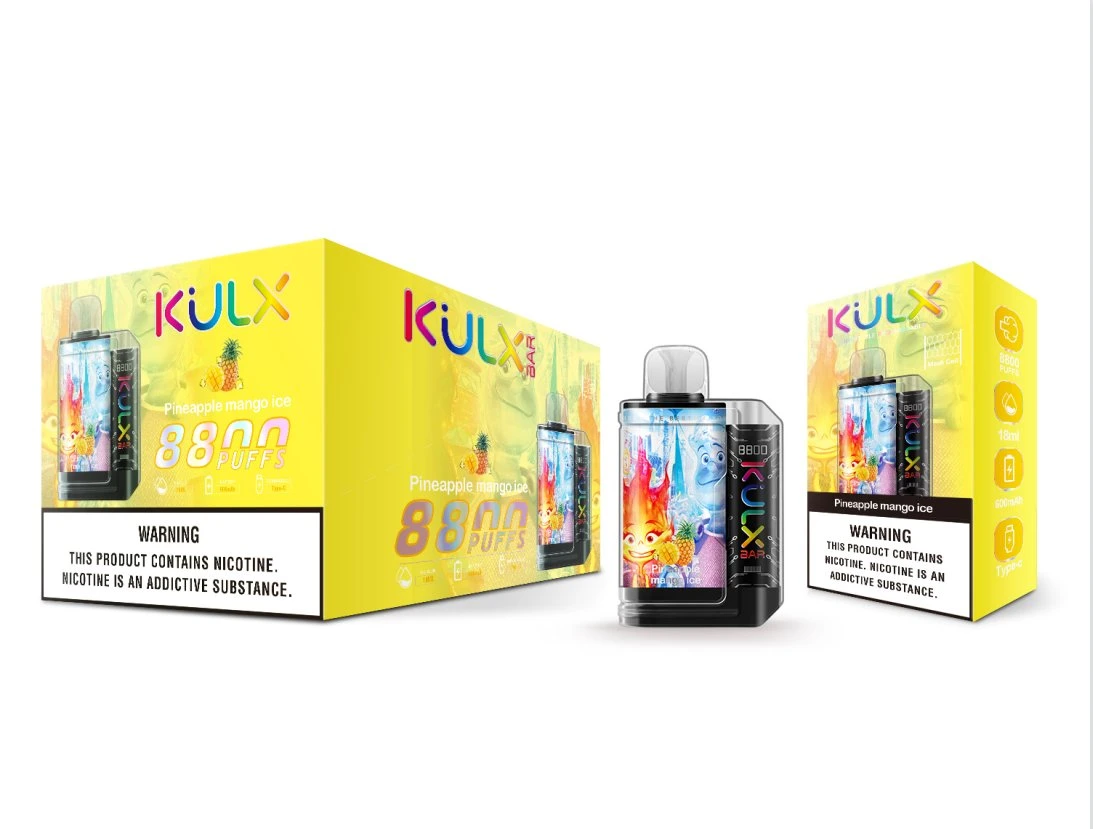 8800 Puffs Kulx Bar cigarrillo electrónico Venta en caliente VAPE desechable