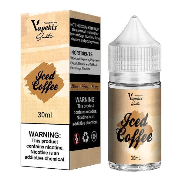 Comercio al por mayor 30ml 20mg de nicotina Helado sal jugo líquido Vape