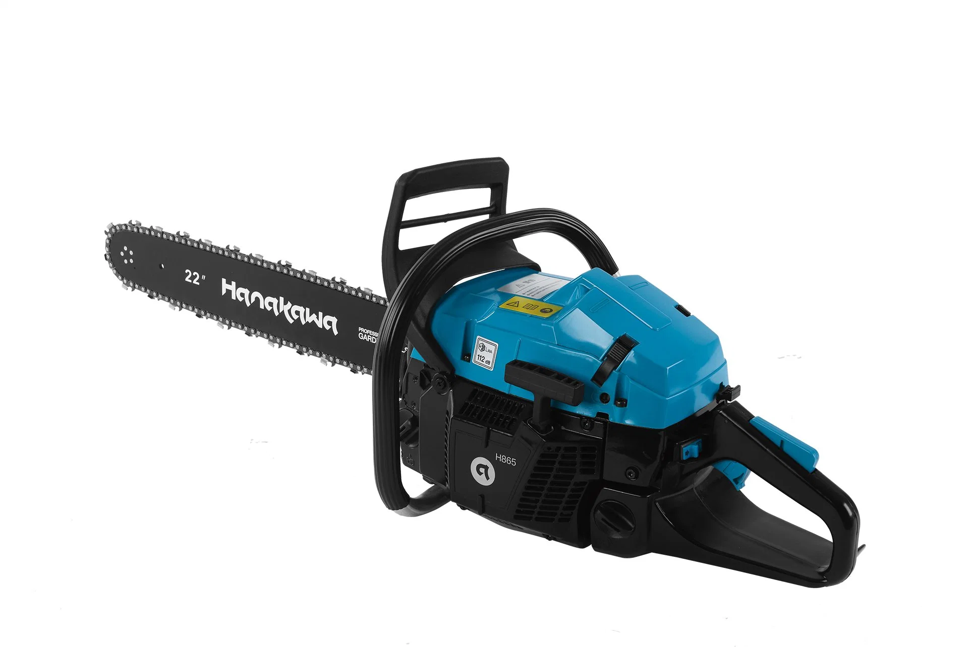 Hanakawa H865 (365) 65.1cc Gas Chainsaws 2-Cycle Gasoline Powered Chain Saws Handheld Cordless Petrol Chainsaws 22 Inches Guide Board Power Chain Saws for Trees