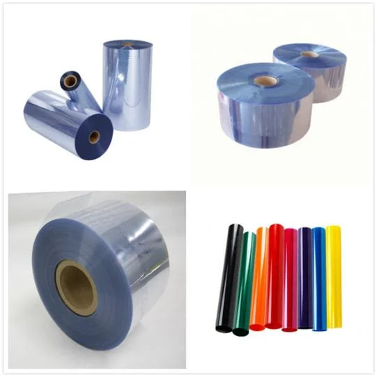 PVC Transparent Sheet Film Roll 250 Micron Clear Rigid PVC Plastic Sheet